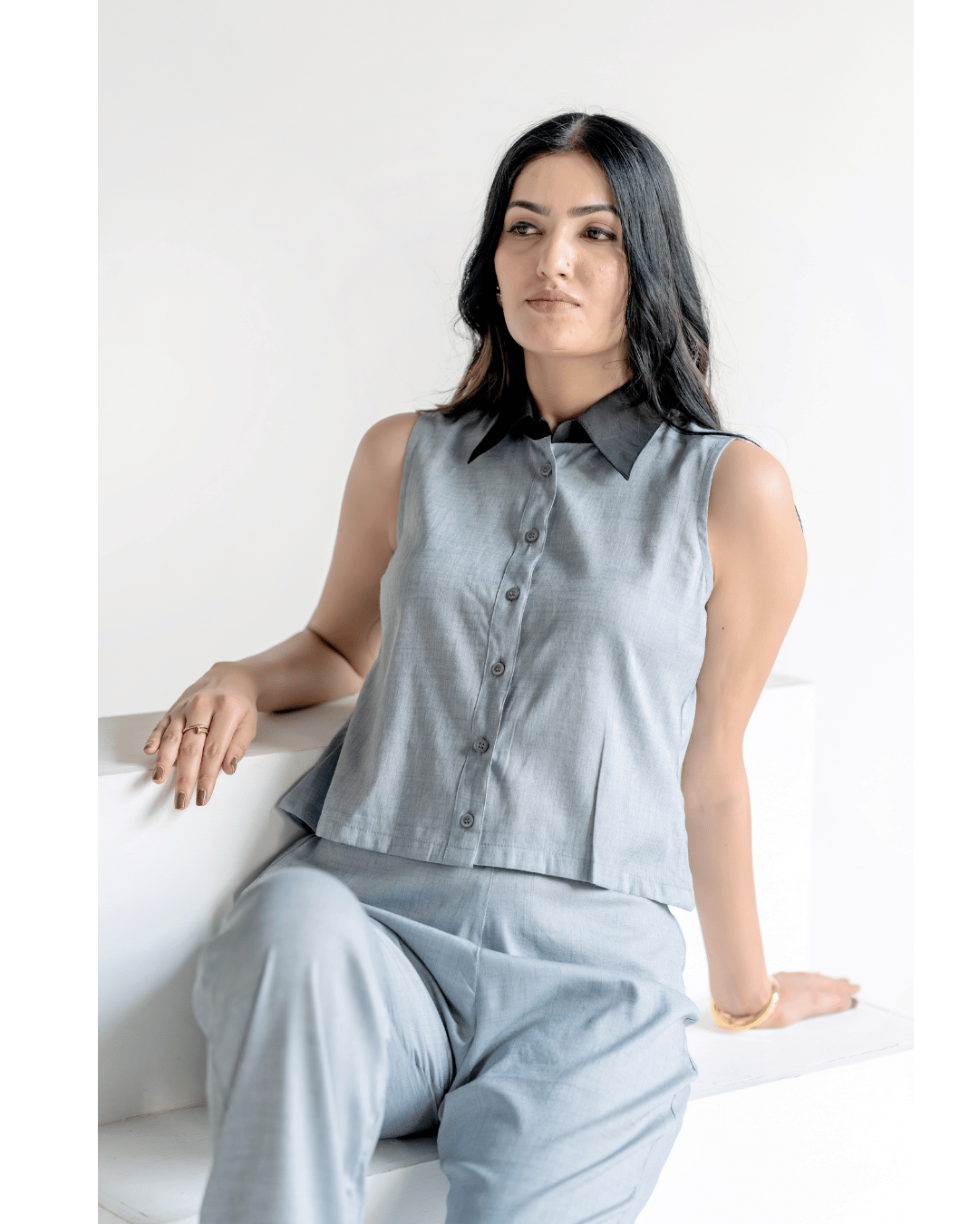 Niyata Noir Collar Shirt