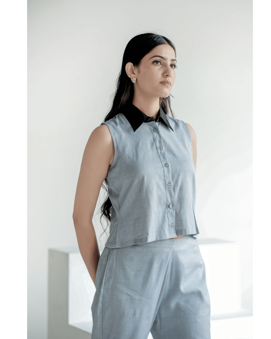 Niyata Noir Collar Shirt