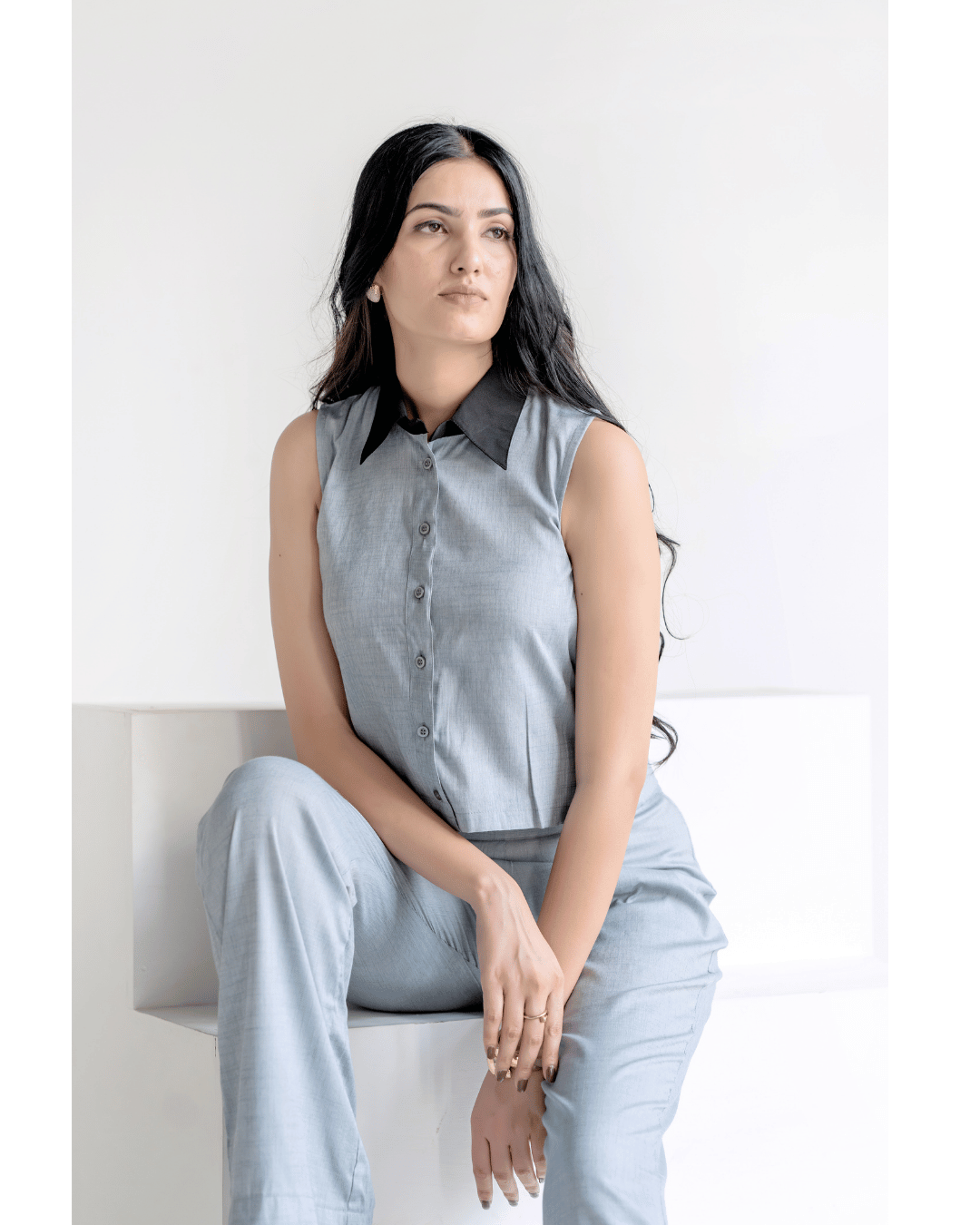 Niyata Noir Collar Shirt