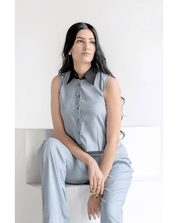 Niyata Noir Collar Shirt