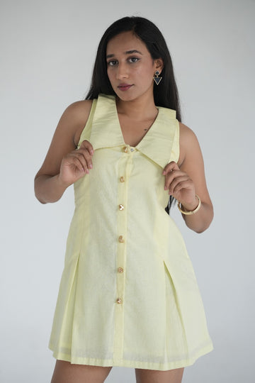 Niva Lemon Dress (निवा)