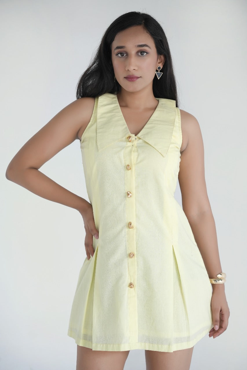 Niva Lemon Dress (निवा)